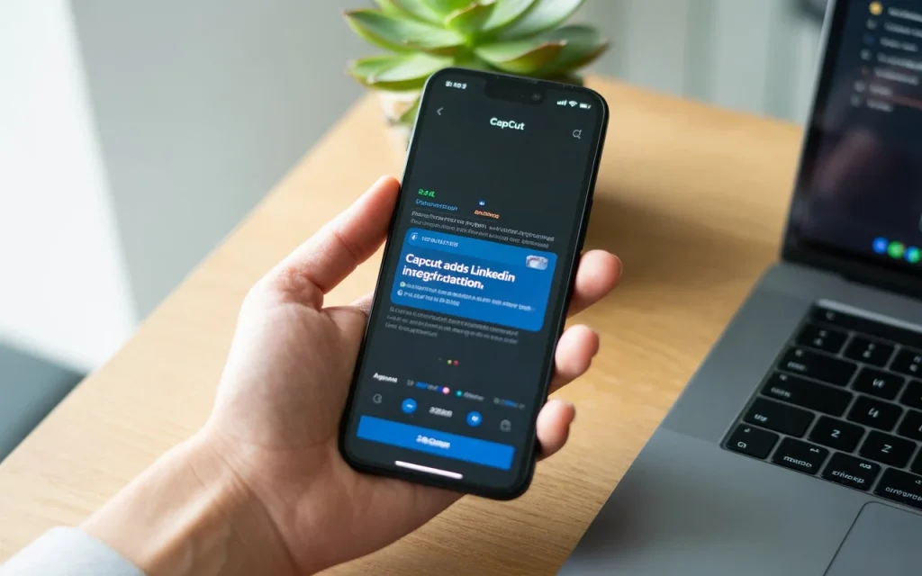 CapCut Adds LinkedIn Integration: What It Means for Creators & Brands