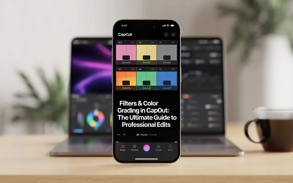 Filters color grading in Capcut