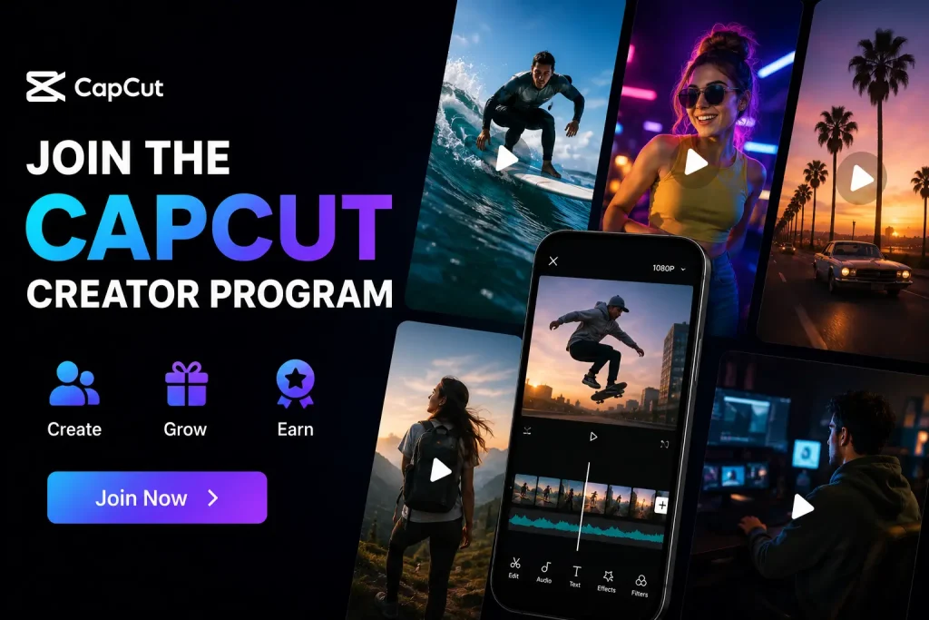 Join the CapCut Creator Program