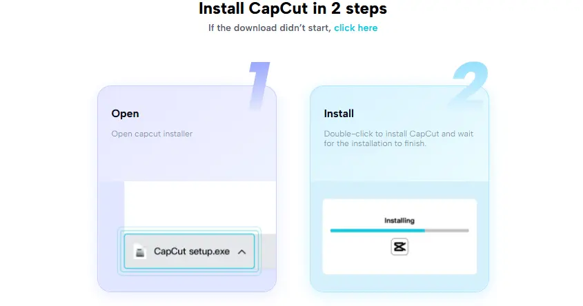 capcut for chromebook installation steps